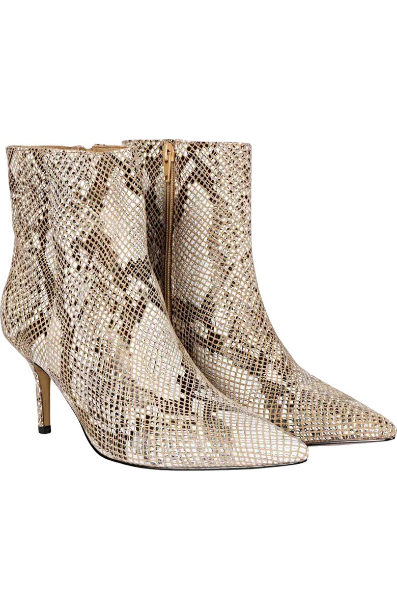 SAINT G Lottie Pointed Toe Bootie, Main, color, Beige