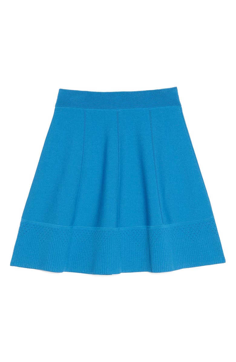SANDRO Aiata Sweater Skirt, Main, color, Bleu