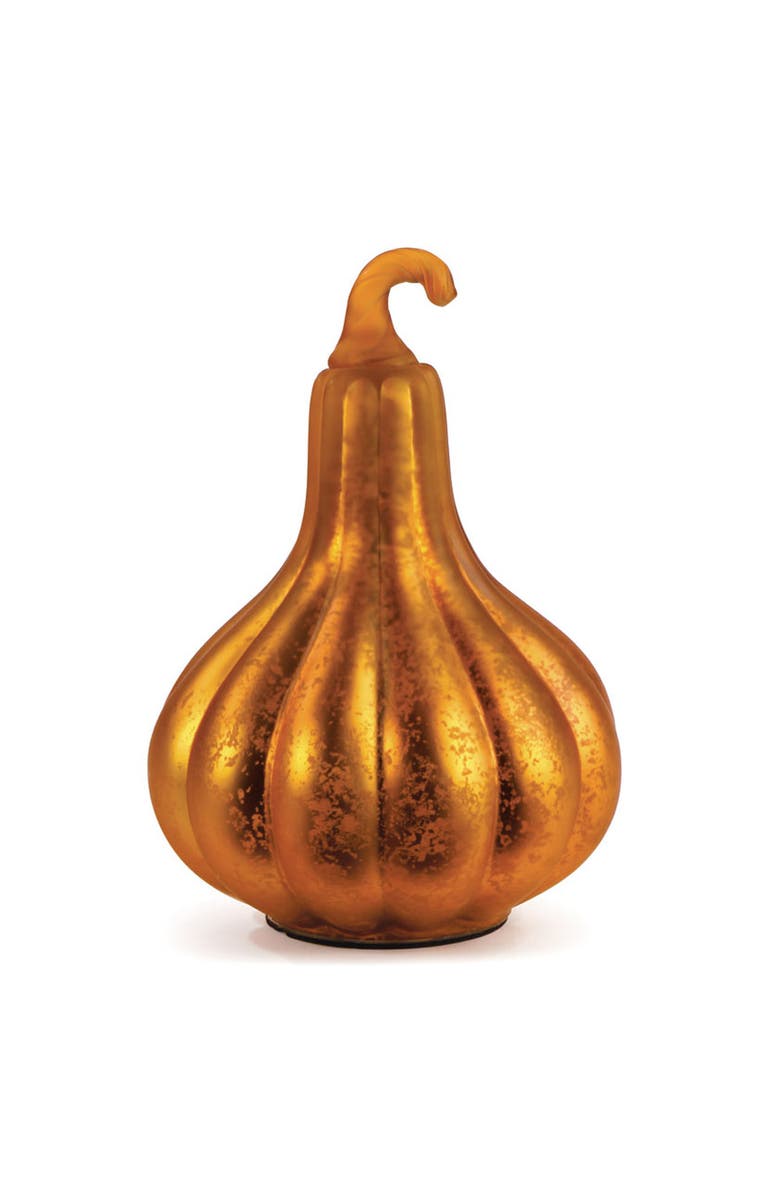 Napa Home & Garden Thanksgiving Gourd Figurine Decorative Object, Main, color, Orange