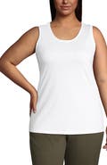 Lands' End Supima Cotton Tunic Tank Top