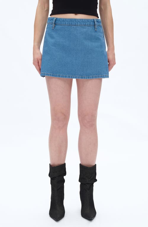 Bayeas Denim Miniskirt In Blue