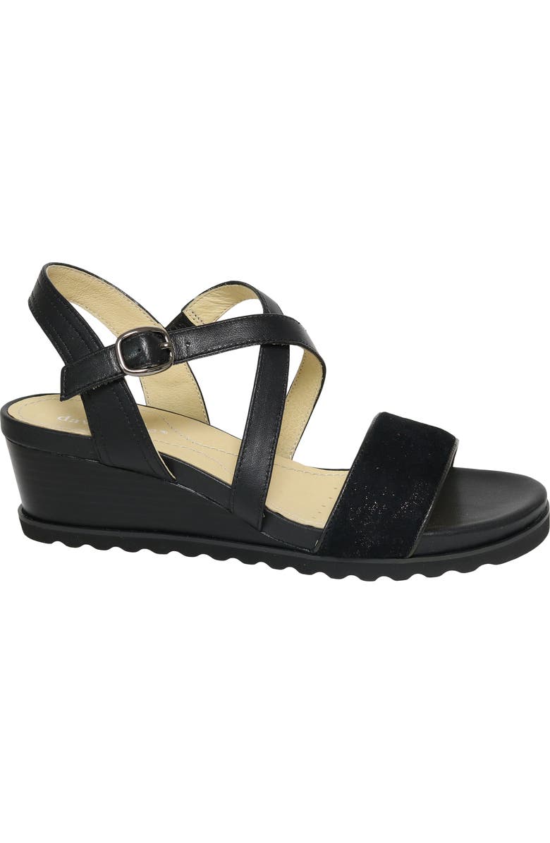 David Tate Kinsley Ankle Strap Wedge Sandal, Alternate, color,