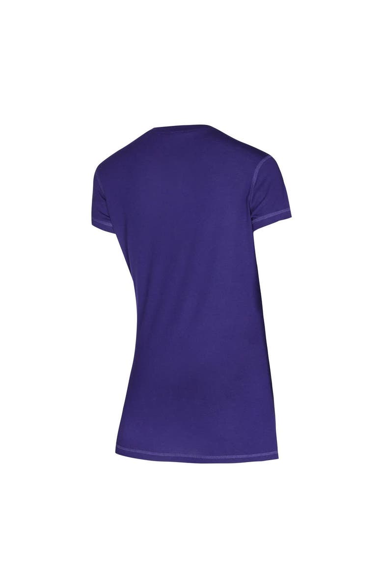 CONCEPTS SPORT Women's Concepts Sport Purple Washington Huskies Vector T-Shirt & Flannel Pants Sleep Set, Alternate, color, Purple