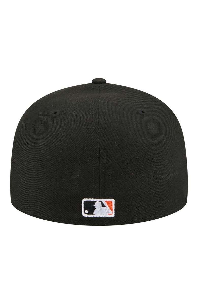 New Era Men's New Era Black San Francisco Giants City Patch 59FIFTY Fitted Hat, Alternate, color, Black