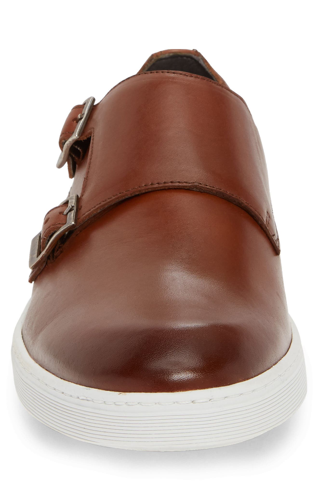 Trey Double Monk Strap Slip-On, Alternate, color, TAN