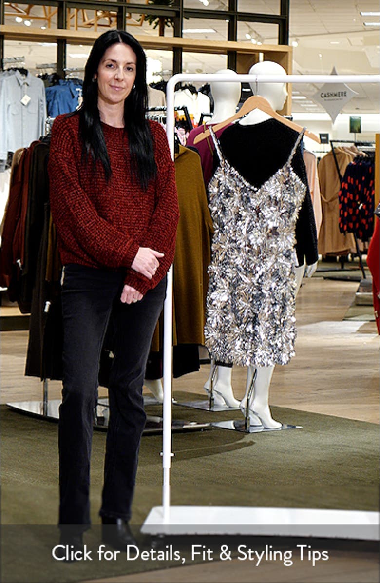 Brittany Embellished Cocktail Minidress, sales video thumbnail