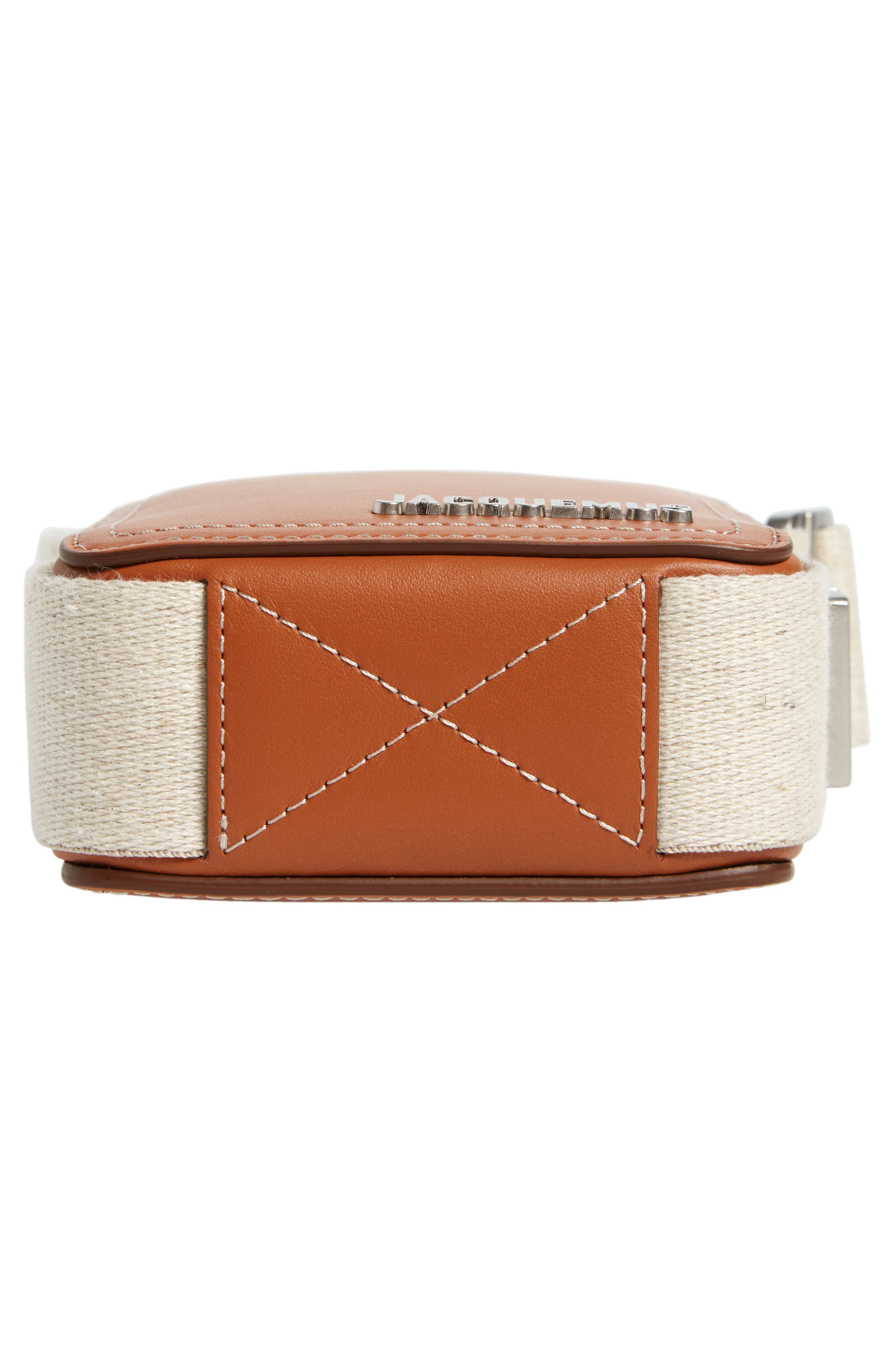 Le Cuerda Vertical Leather Shoulder Bag, Alternate, color, LIGHT BROWN 2