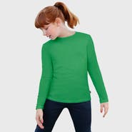 CITY THREADS Baby Girls Long Sleeve Soft 100% Cotton Jersey T-Shirt