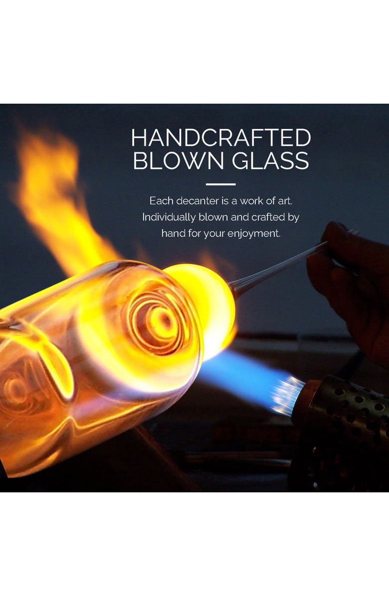 FINAL TOUCH Agave Tequila Decanter, Alternate, color, Clear