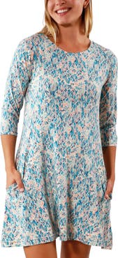 UV Skinz 3/4 Sleeve Swing Dress