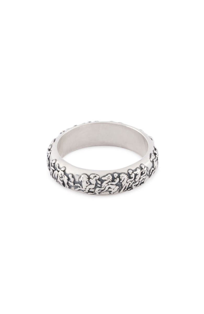 Serge DeNimes Frieze Band Ring, Main, color, 