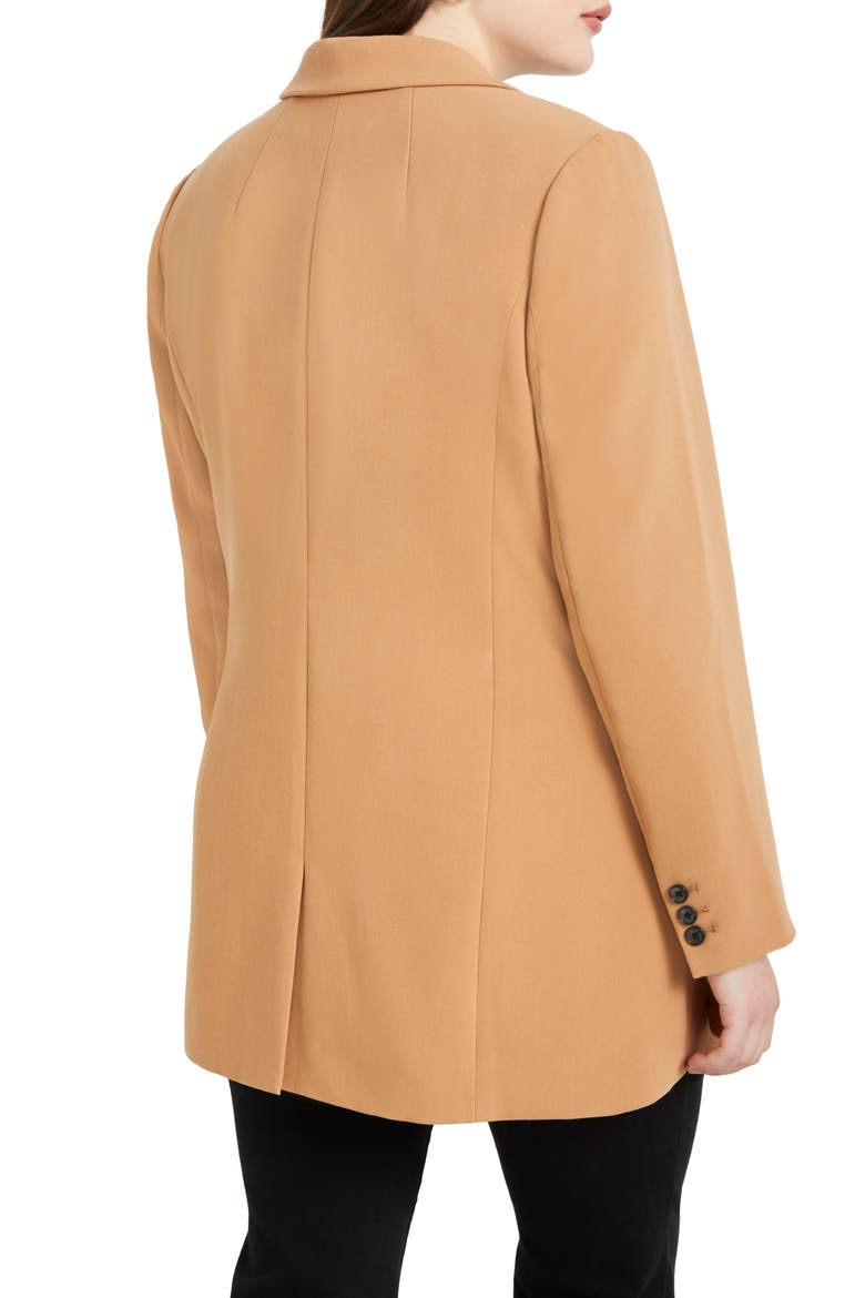 The 365 Semi Stretch Two Button Blazer, Alternate, color, BISCUIT