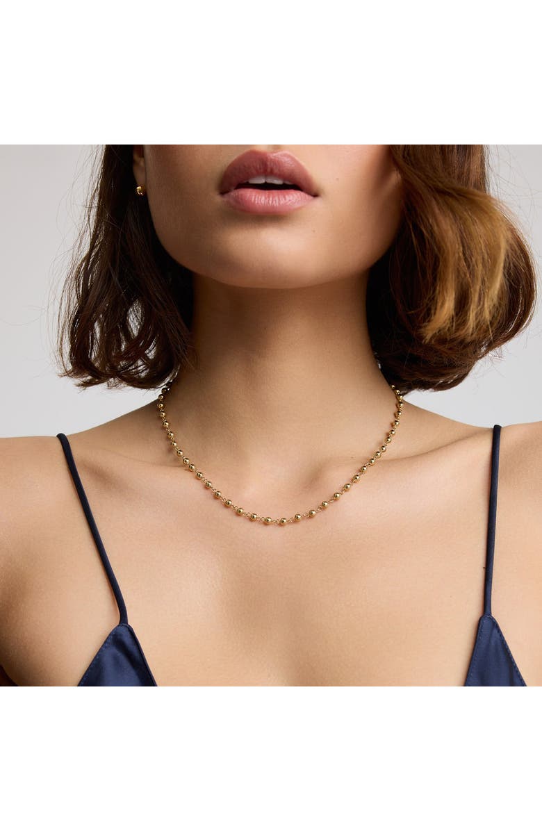 D.LOUISE Bauble Chain Necklace, Alternate, color, Gold