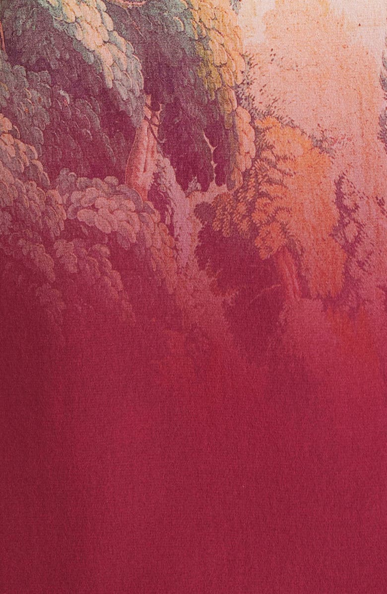 Etro Dégradé Paisley Print Silk Top, Alternate, color, 