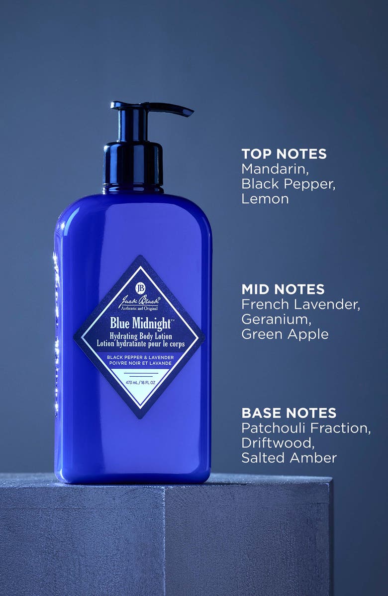 Jack Black Blue Midnight Hydrating Body Lotion, Alternate, color, 