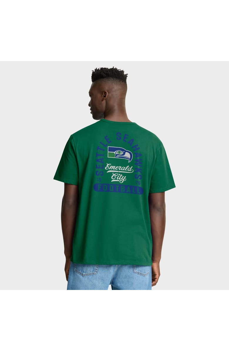 FANATICS Men's Fanatics Kelly Green Seattle Seahawks Fluid Motion Legacy T-Shirt, Alternate, color, Kelly Green