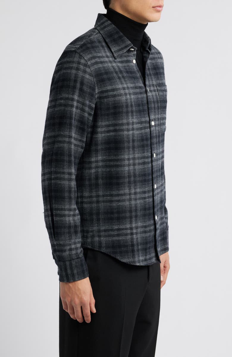 NN07 Arne Flannel Button-Up Shirt, Alternate, color,