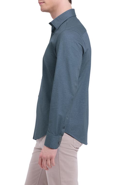 Bugatchi James Ooohcotton® Button-up Shirt In Blue