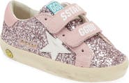 Golden Goose Kids' Old School Glitter Low Top Sneaker