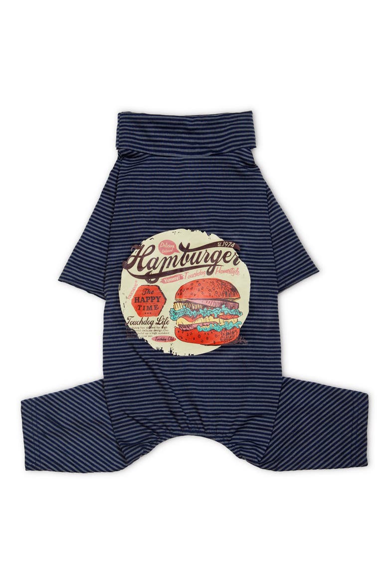 Touchdog Lightweight T-Shirt, Main, color, NAVY