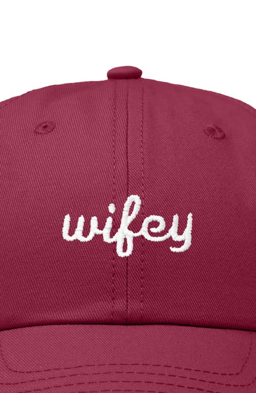 DALIX DALIX WIFEY EMBROIDERED EVERYDAY CAP 
