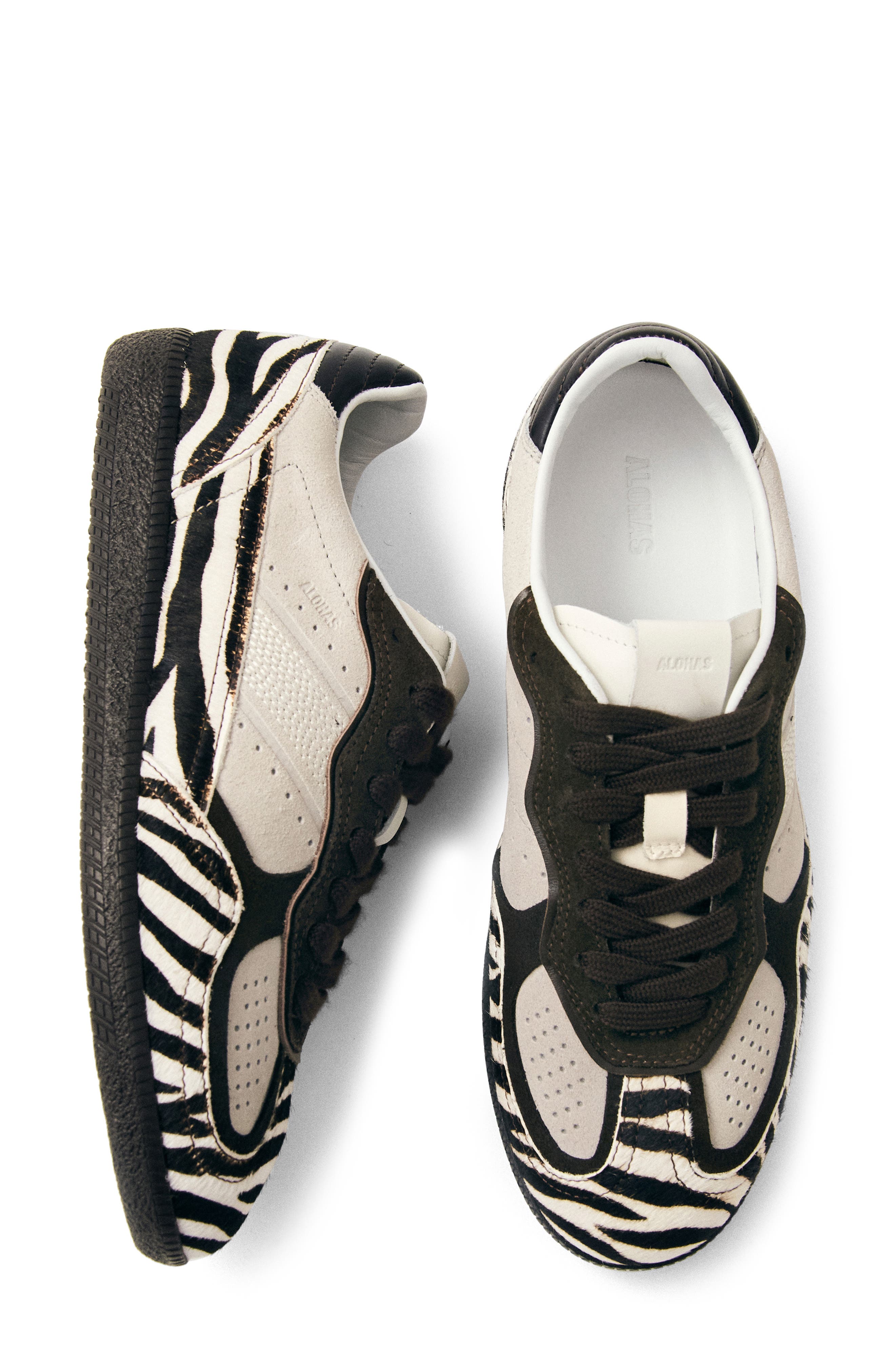 Tb.490 Sneaker, Alternate, color, BROWN/ PRINT CALF HAIR