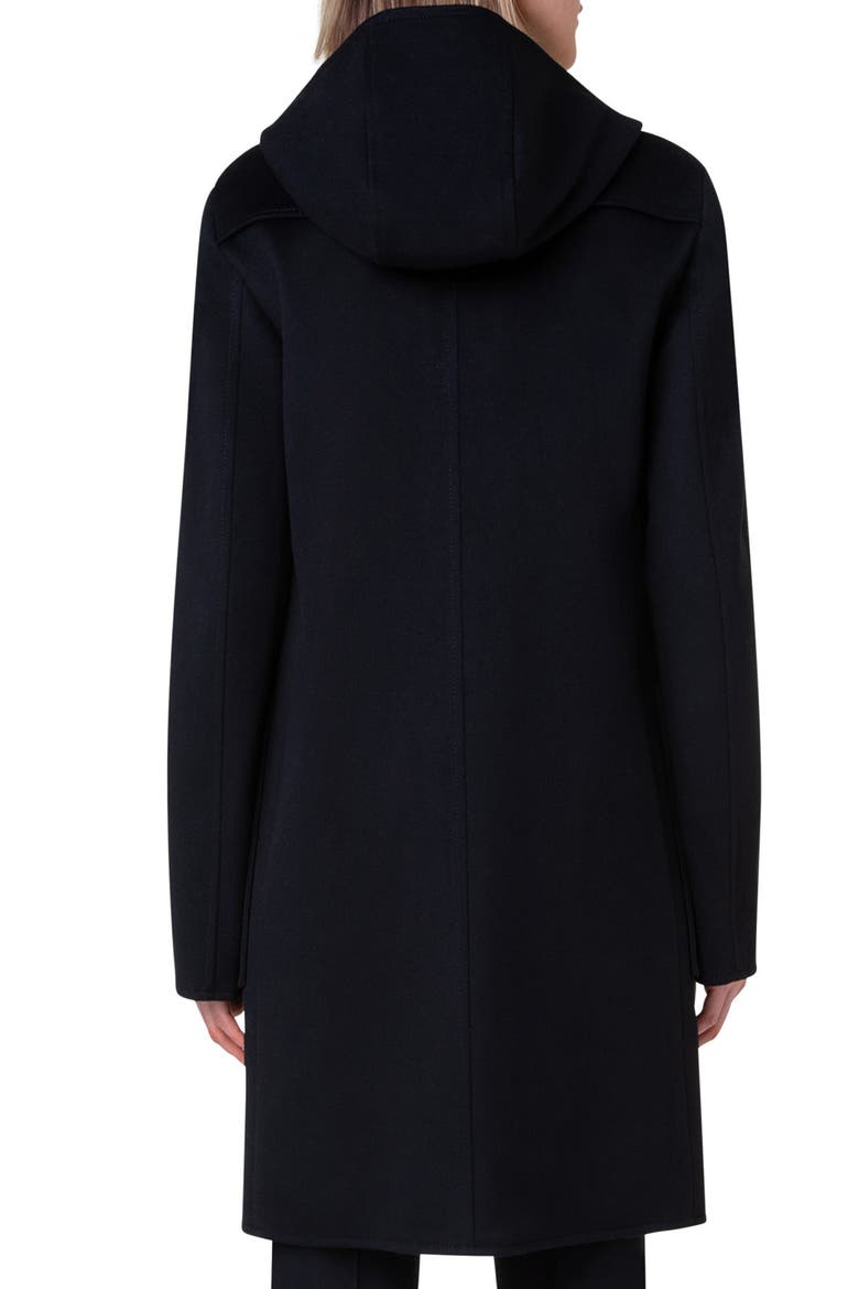 Wool Duffle Coat, Alternate, color, 009 BLACK