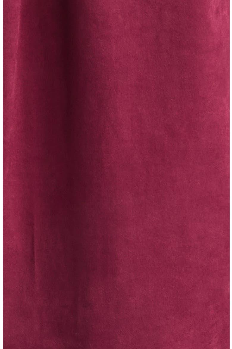Maria Long Sleeve Shirtdress, Alternate, color, CRANBERRY