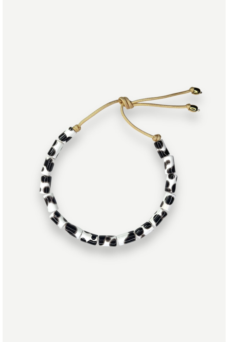 Bead Four Candy Necklace, Main, color, Tort