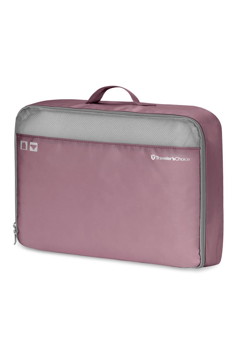 5-Piece Packing Cube Set, Alternate, color, MAUVE