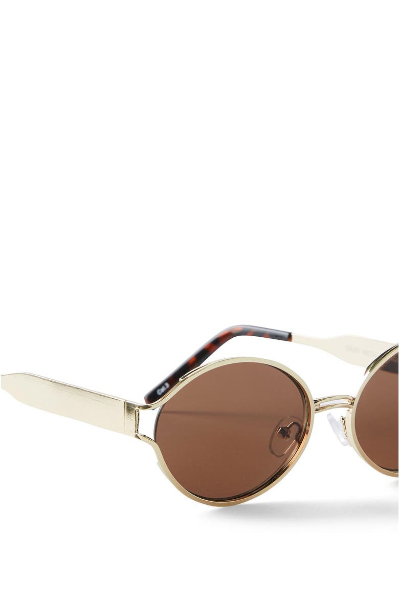 Rubi Shoes Daisy Metal Sunglasses, Alternate, color,