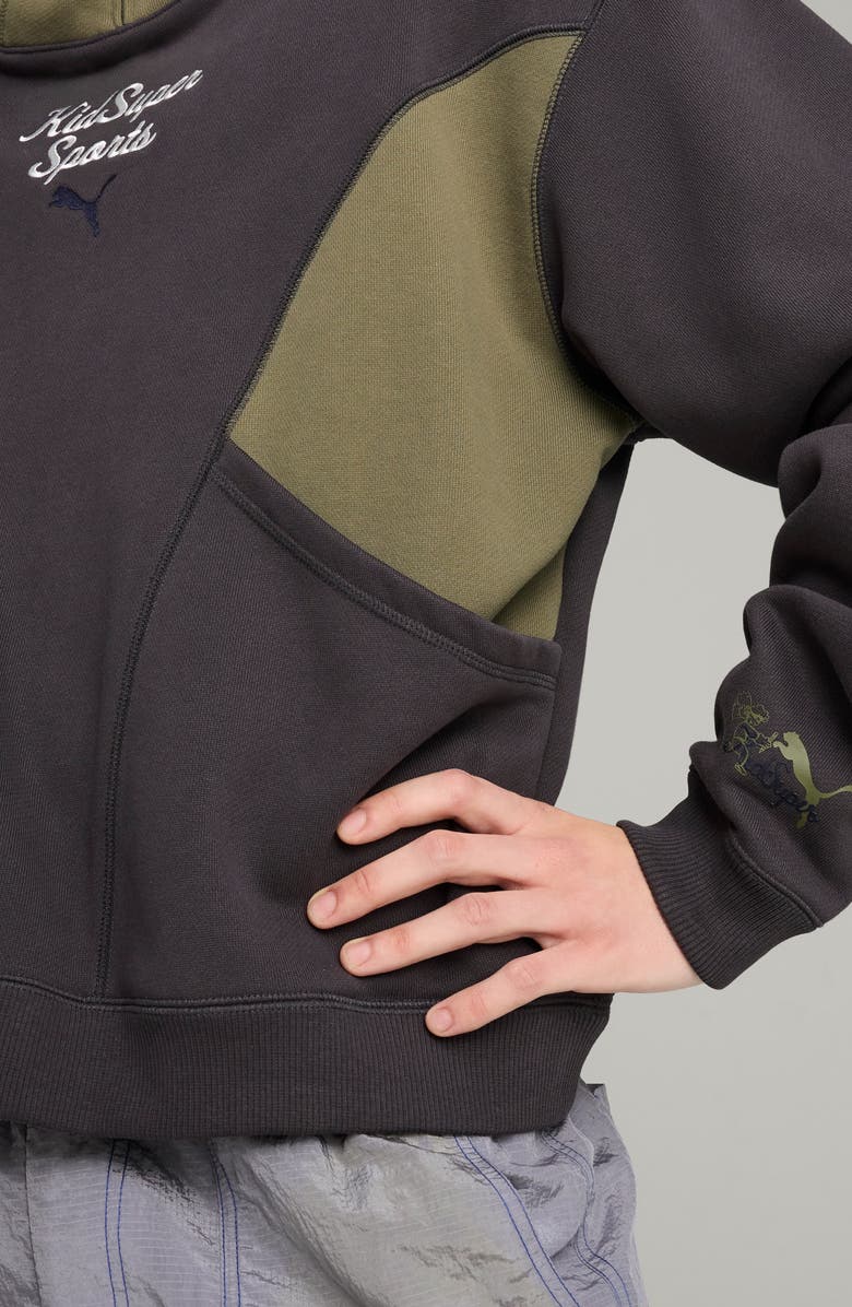 PUMA x KidSuper Oversize Colorblock Hoodie, Alternate, color, 