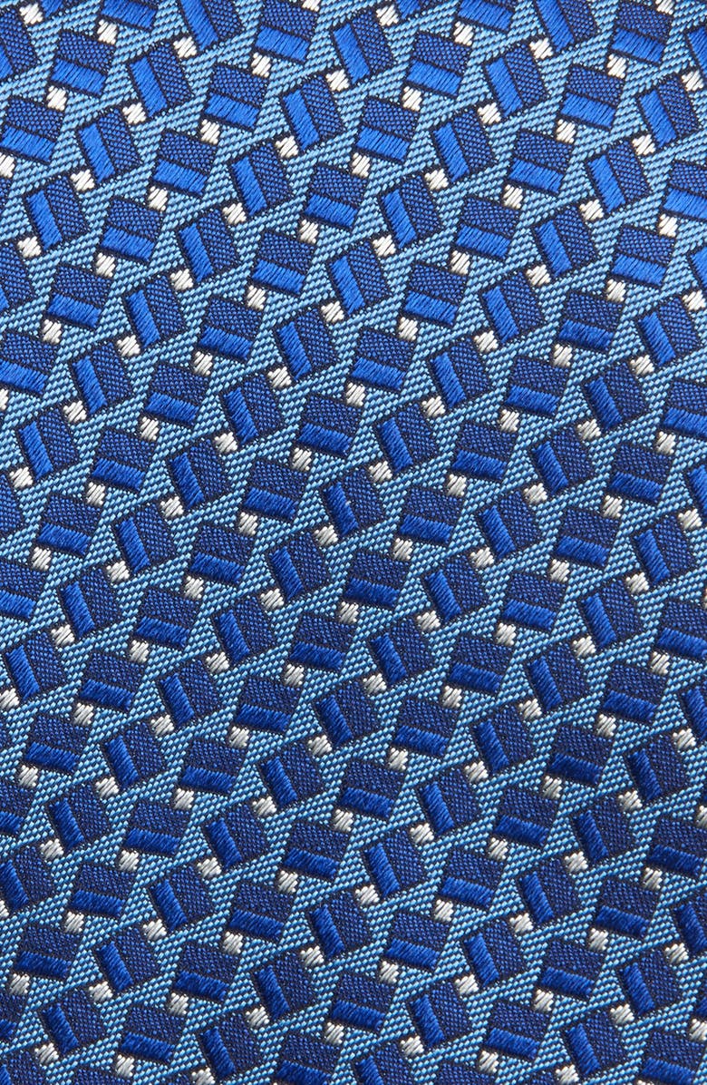 Canali Geometric Silk Tie, Alternate, color, 