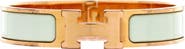 Pre-Owned Hermes Clic H Bracelet Enamel Narrow