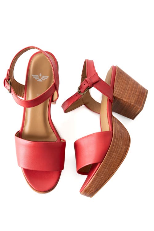 Fortress Hannah Platform Clog Sandal