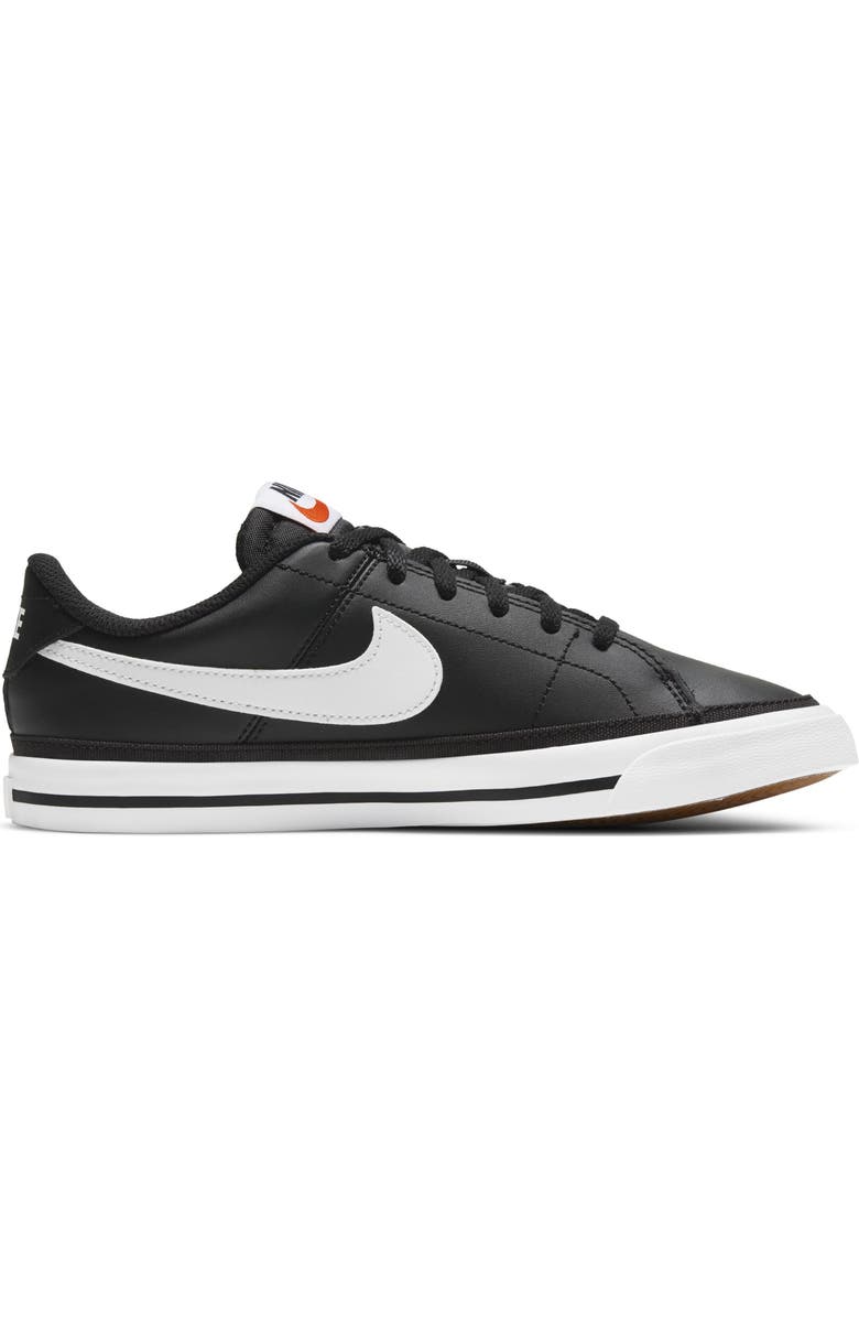 Nike Kids' Court Legacy Sneaker, Alternate, color, Black/ White/ Light Brown