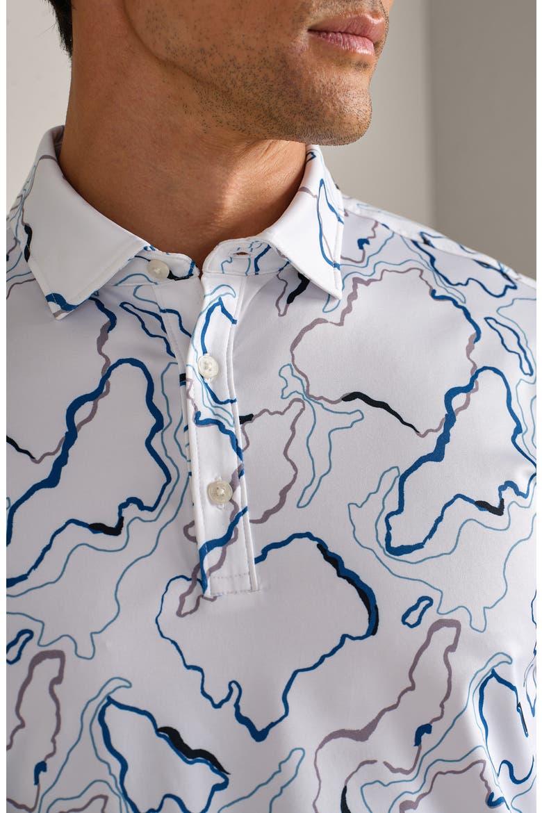 Drive Time Performance Polo, Alternate, color, WHITE CAMO
