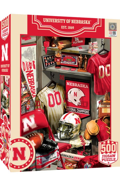 Nebraska Cornhuskers Locker 500pc Puzzle