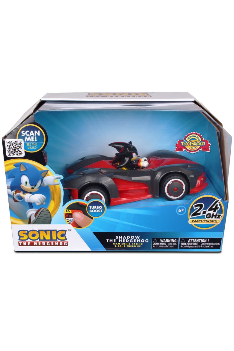 Sonic Team Shadow The Hedgehog Remote Control Vehicle, Ages 6+, Alternate, color, Multicolored