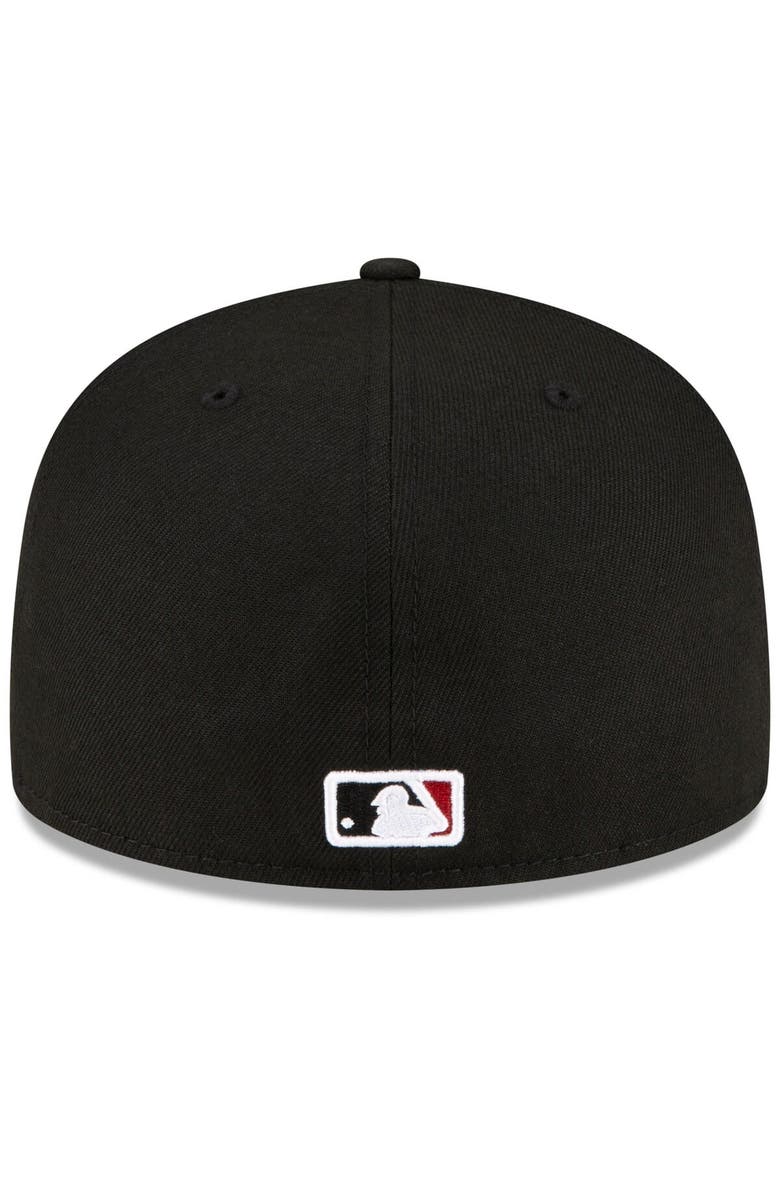 New Era Men's New Era  Black Arizona Diamondbacks Alternate Authentic Collection On-Field 59FIFTY Fitted Hat, Alternate, color, Black