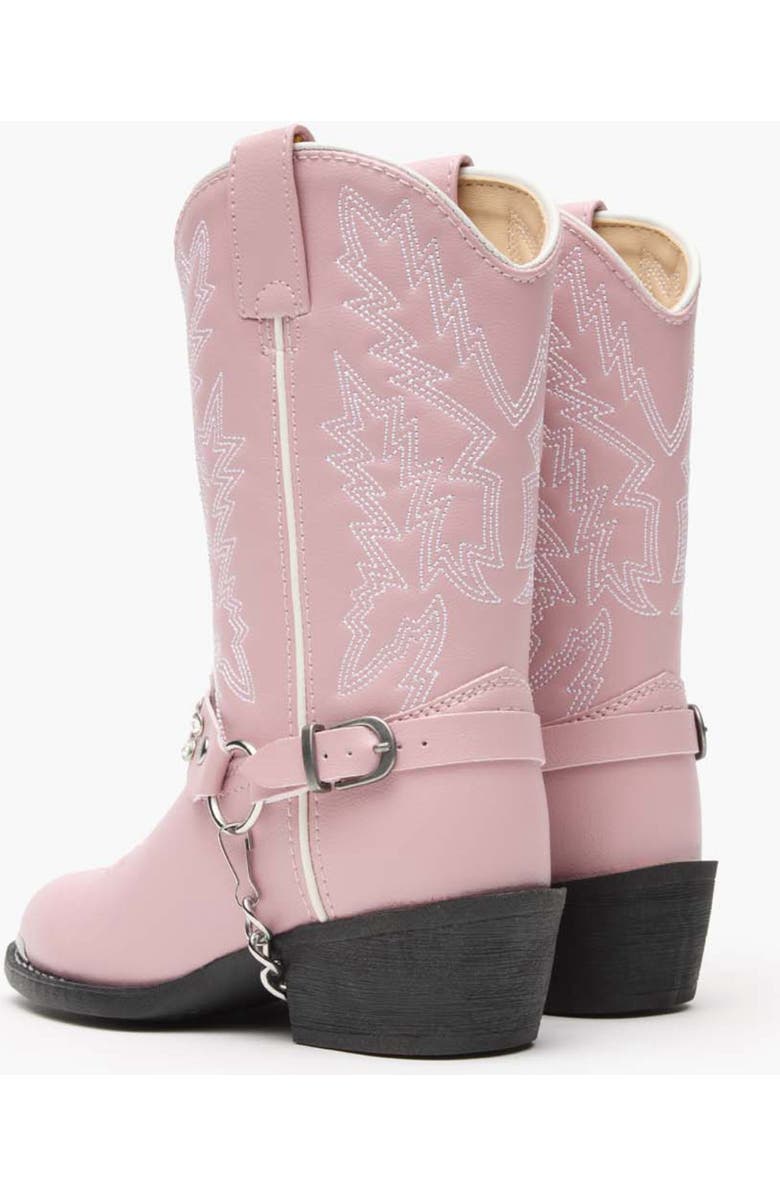 DURANGO Lil' Little Kid Pink Rhinestone Western Boot, Alternate, color, Pink Bling