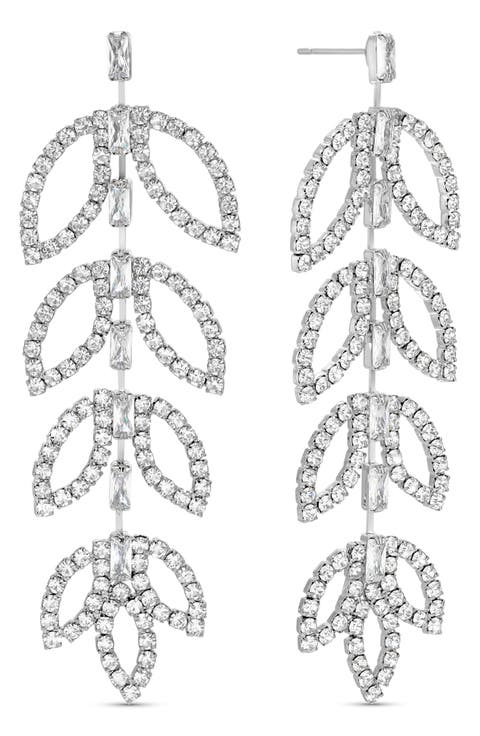 Yuxi Leaf Drop Earrings