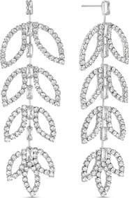 EYE CANDY LOS ANGELES Yuxi Leaf Drop Earrings