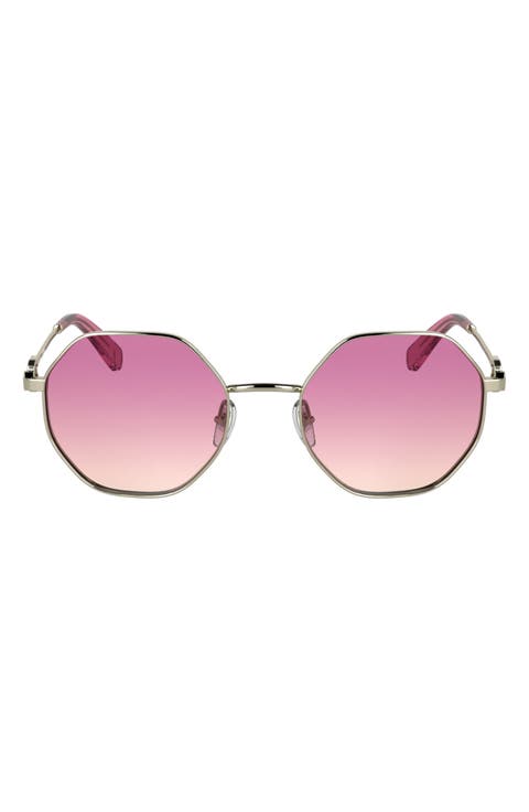Le Foulonné 52mm Gradient Round Sunglasses