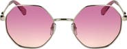 Longchamp Le Foulonné 52mm Gradient Round Sunglasses