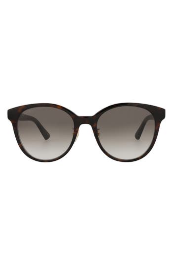 Gucci 56mm Sunglasses In Brown