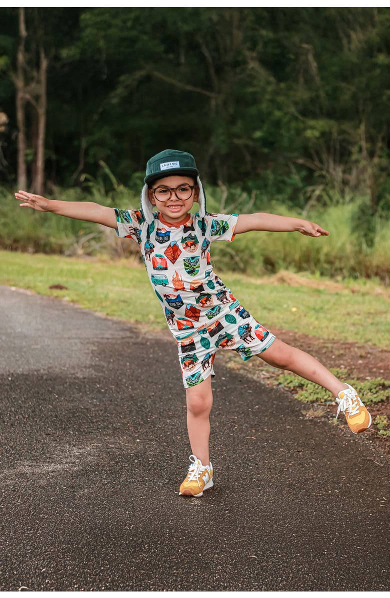 Fletch Tiny Traveler 2 Piece Shorts Set, Alternate, color, Multi