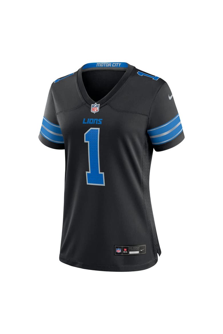 Women's Nike Jameson Williams Black Detroit Lions 2nd Alternate Game Player Jersey, Alternate, color, Black
