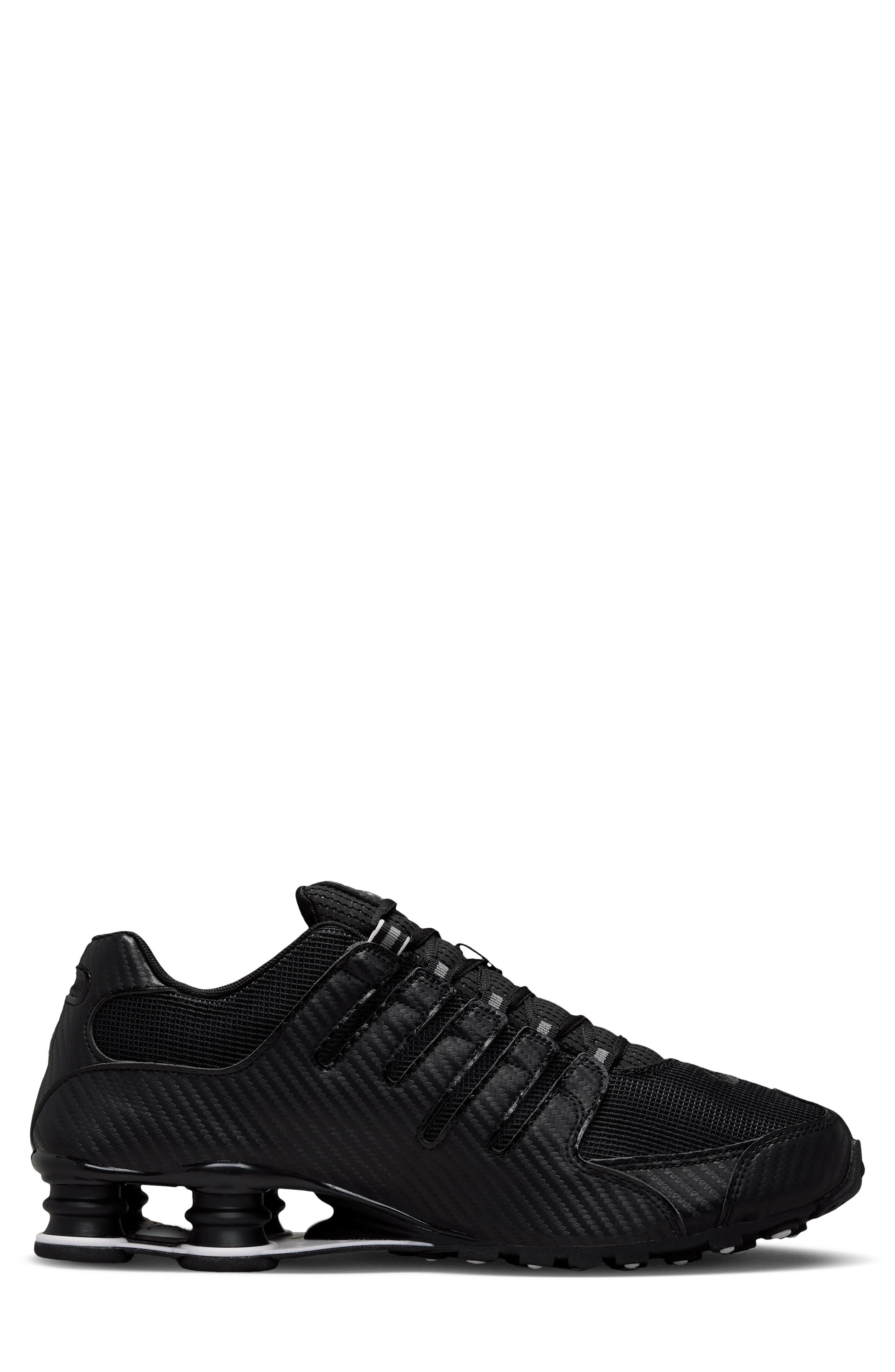 Shox Z Sneaker, Alternate, color, BLACK/ WHITE/ BLACK