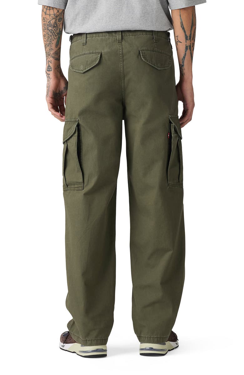 Levi's<sup>®</sup> XX Cargo Baggy Pants, Alternate, color, Forest Night